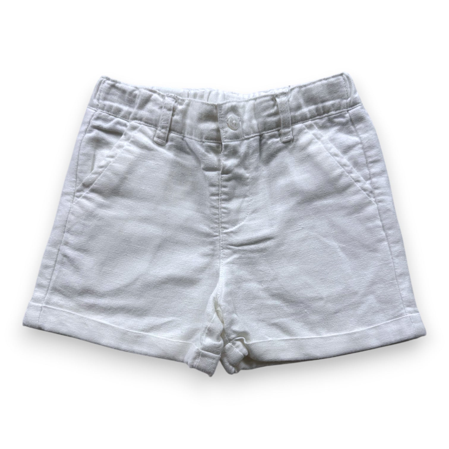 CYRILLUS - SHORT - BLANC - 9 MOIS