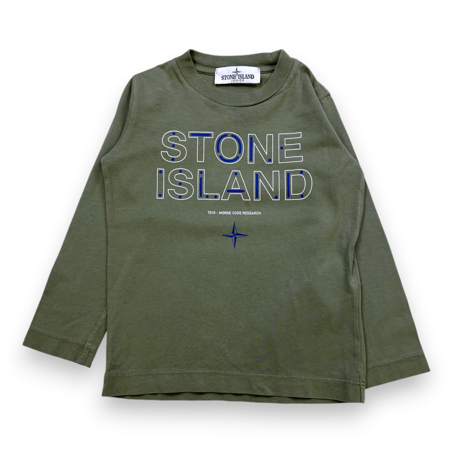 STONE ISLAND - T-SHIRT - VERT - 3 ANS