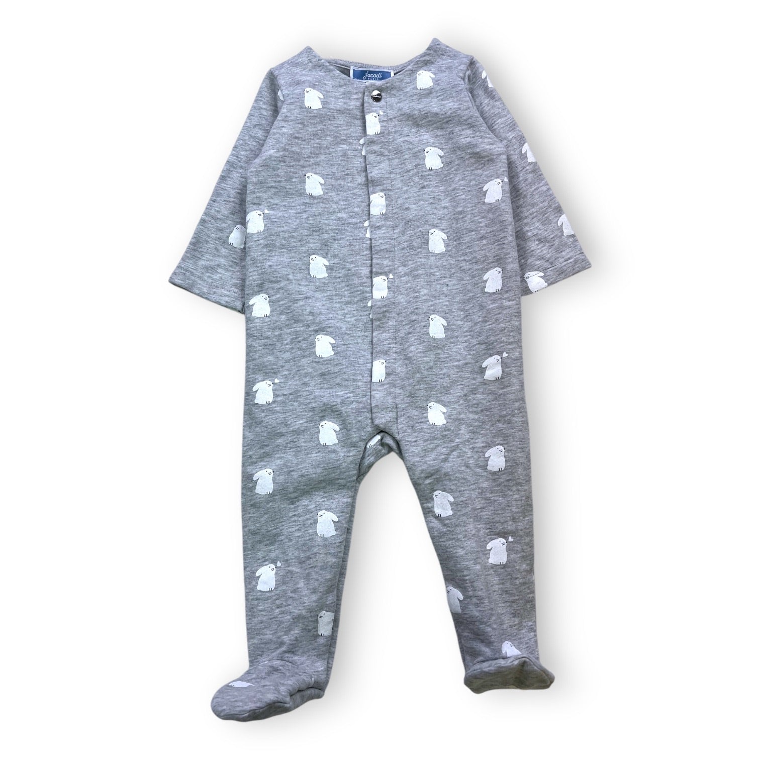 JACADI - PYJAMA - GRIS - 6 MOIS