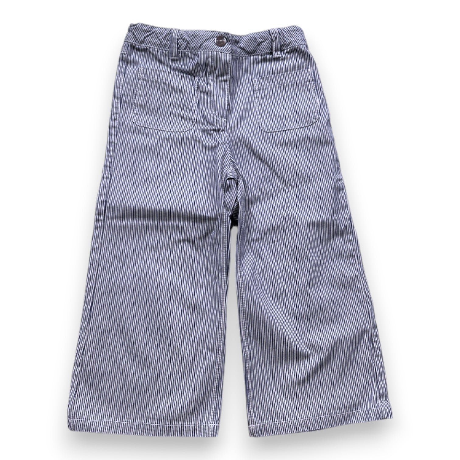 JACADI - PANTALON - BLEU, BLANC - 5 ANS