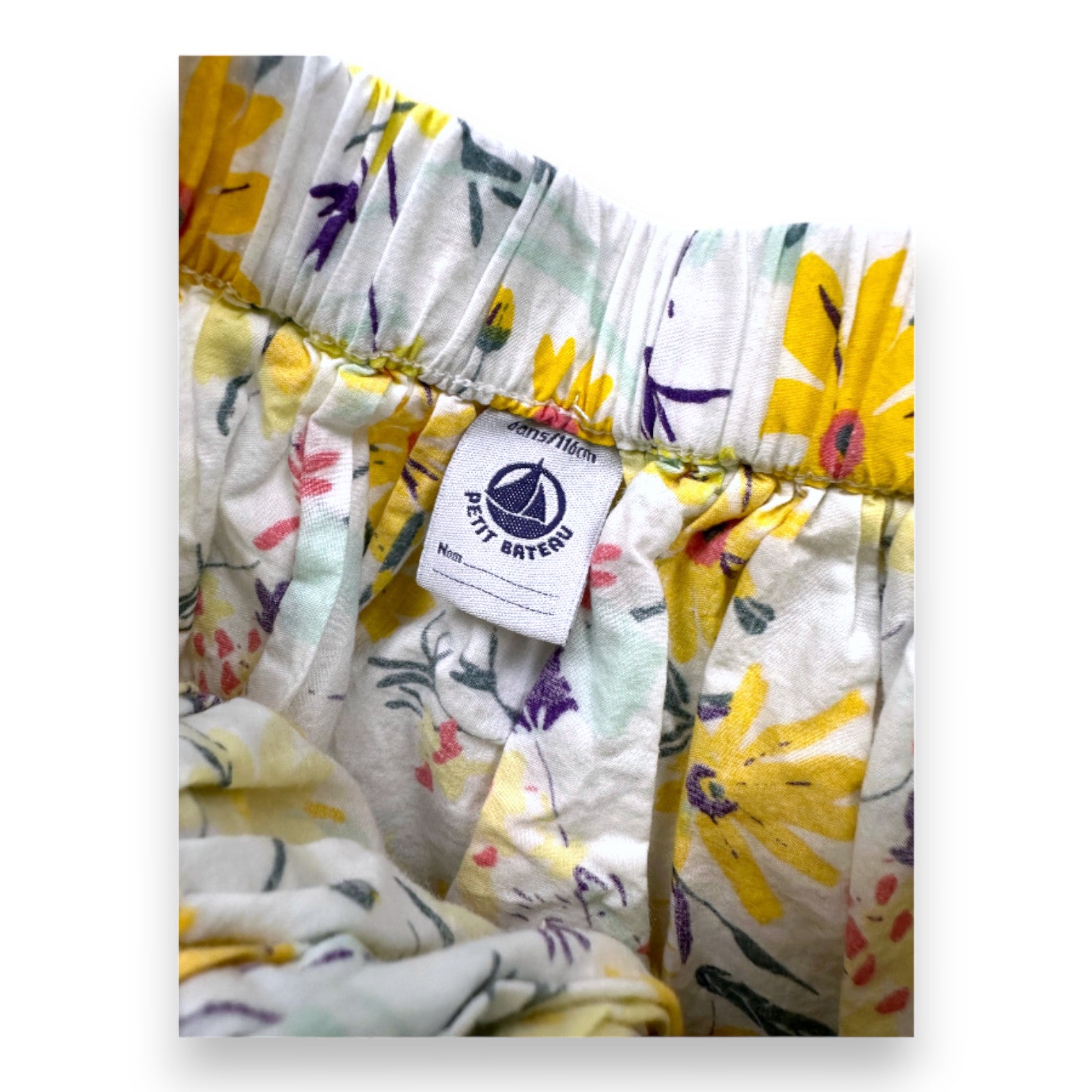 PETIT BATEAU - JUPE - JAUNE, VIOLET - 6 ANS