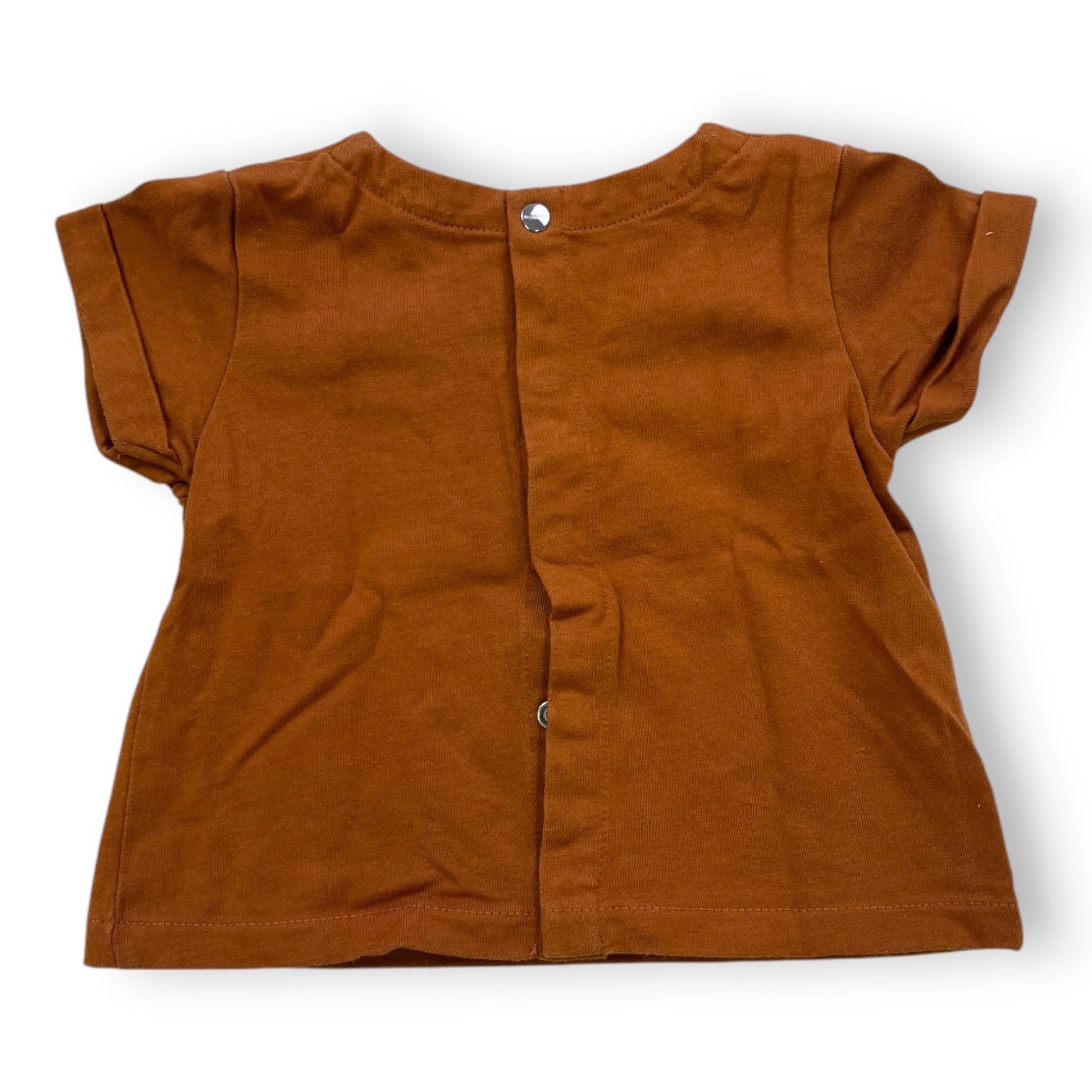 JACADI - T-SHIRT - MARRON - 12 MOIS