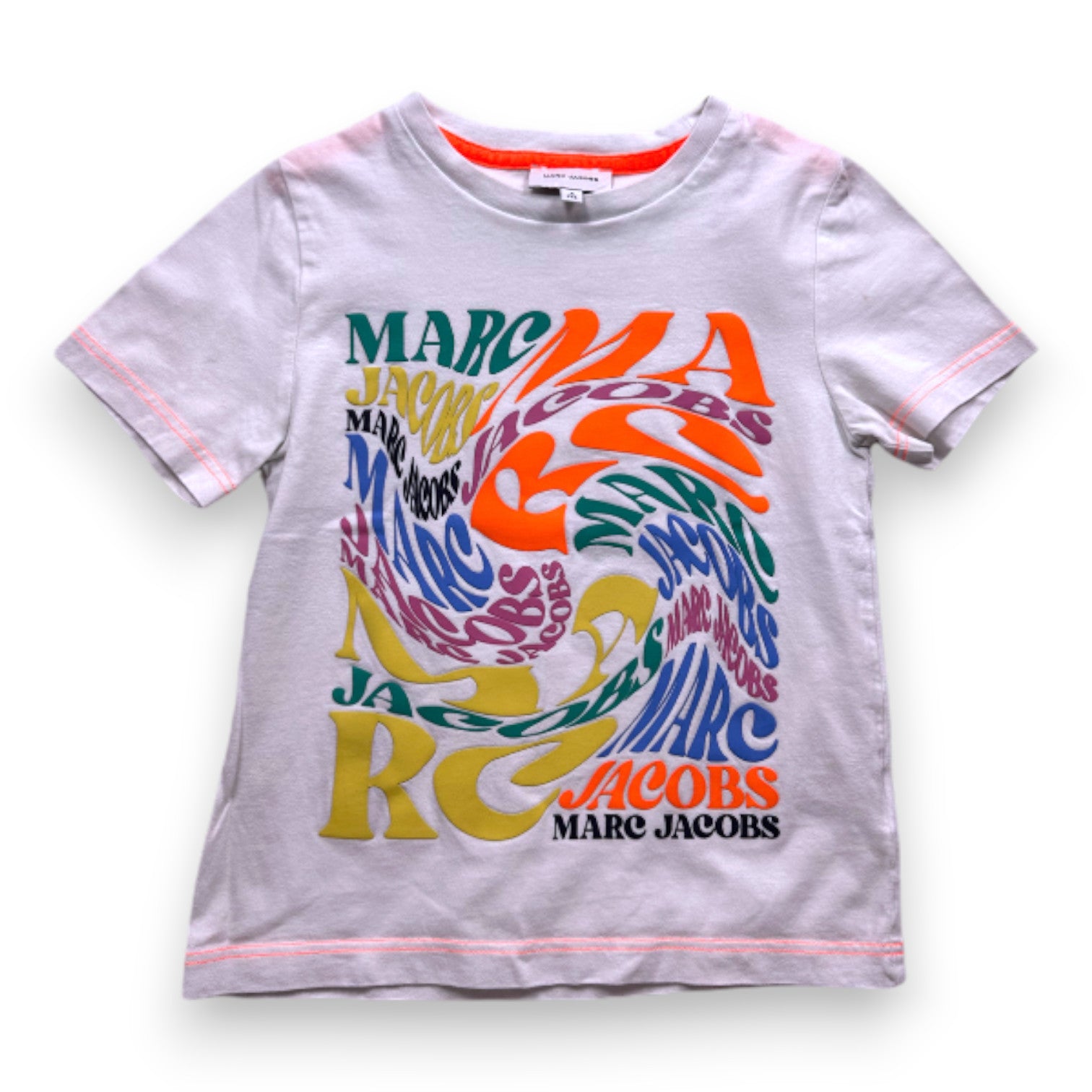 MARC JACOBS - T-SHIRT - BLANC - 6 ANS