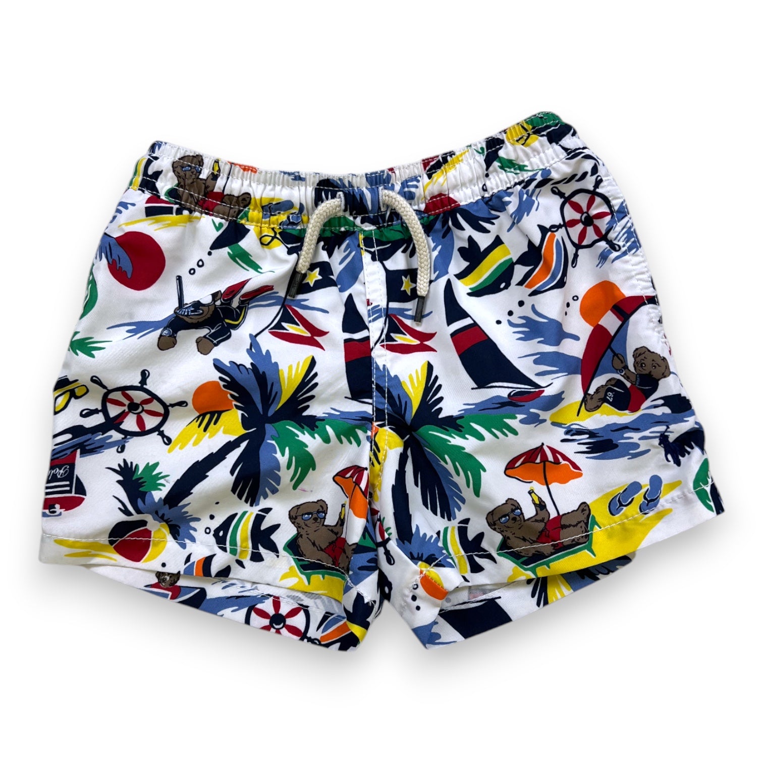 RALPH LAUREN - SHORT DE BAIN - MULTICOLORE - 3 ANS