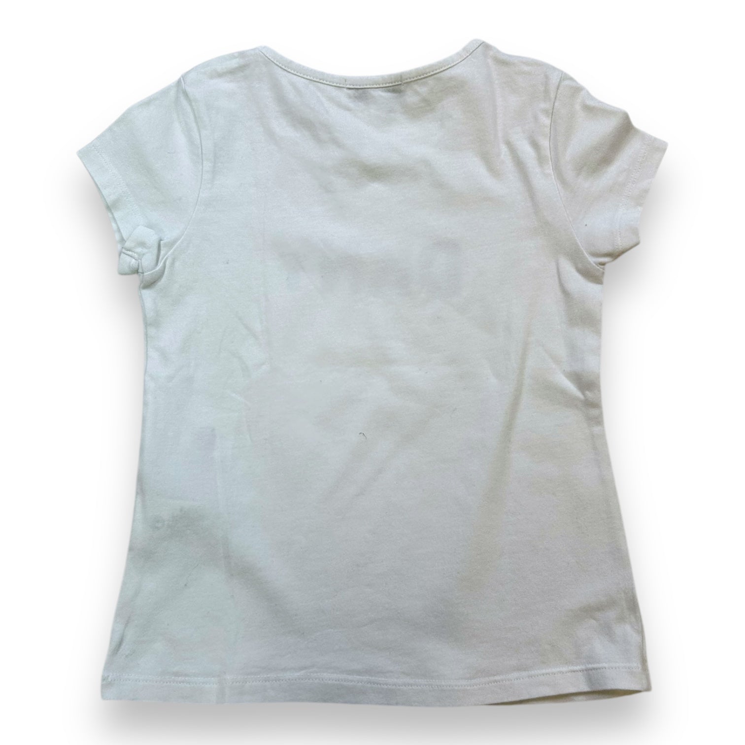 DKNY - T-SHIRT - BLANC - 6 ANS