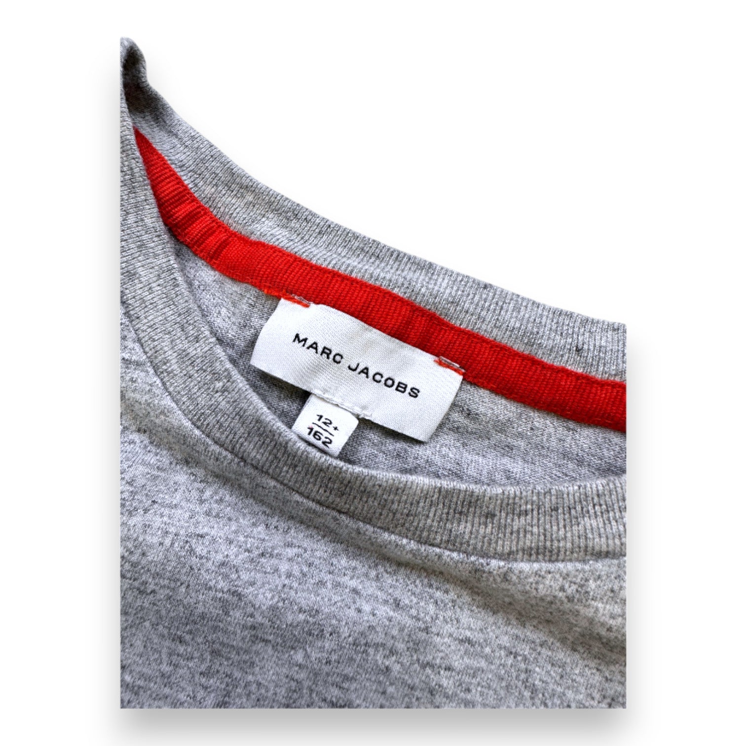 MARC JACOBS - T-SHIRT GRIS - 12 ANS