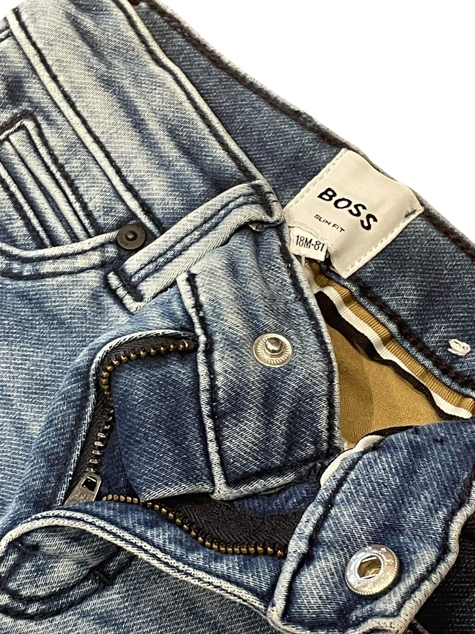 HUGO BOSS - Jean bleu - 18 mois