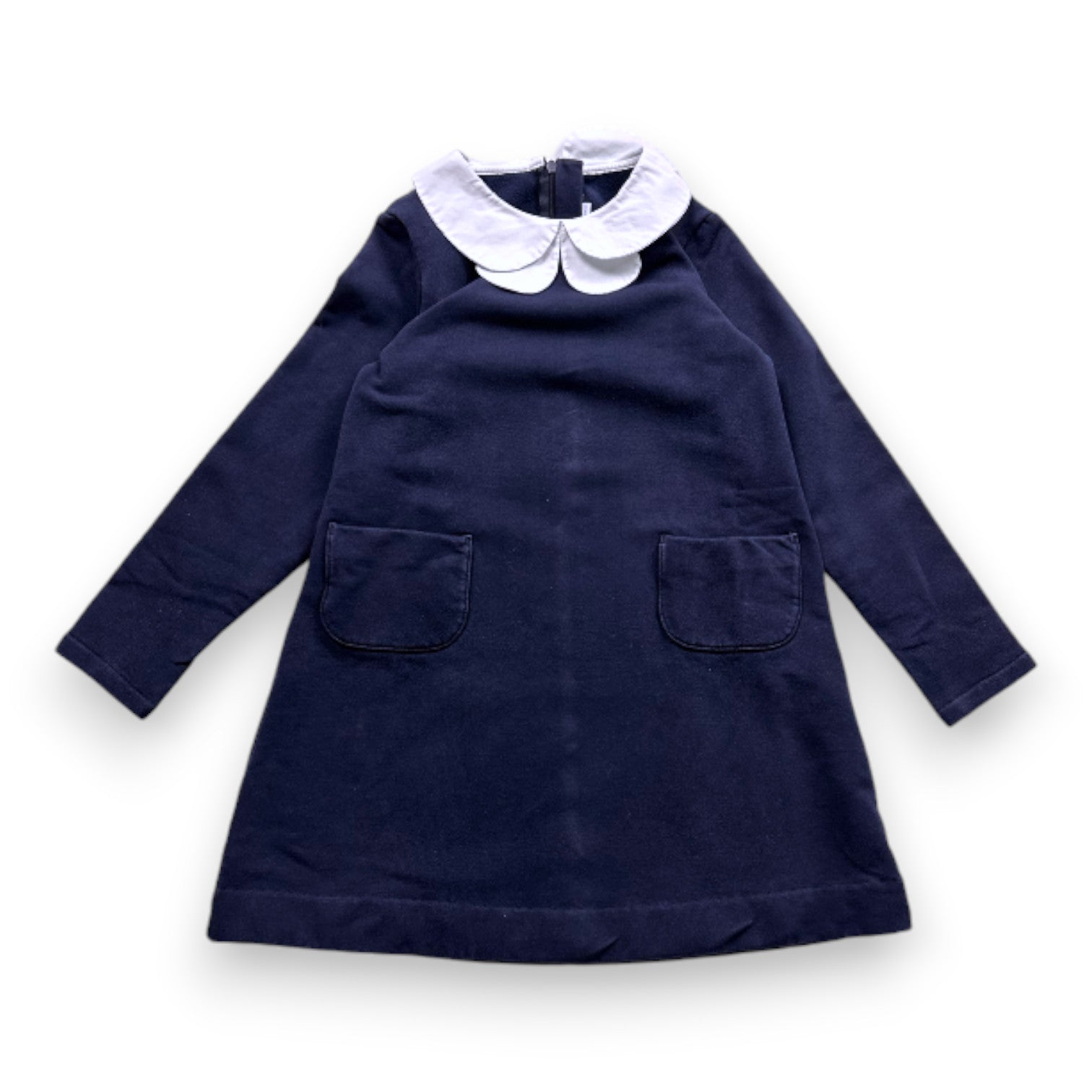 JACADI - ROBE - BLEU, BLANC - 8 ANS