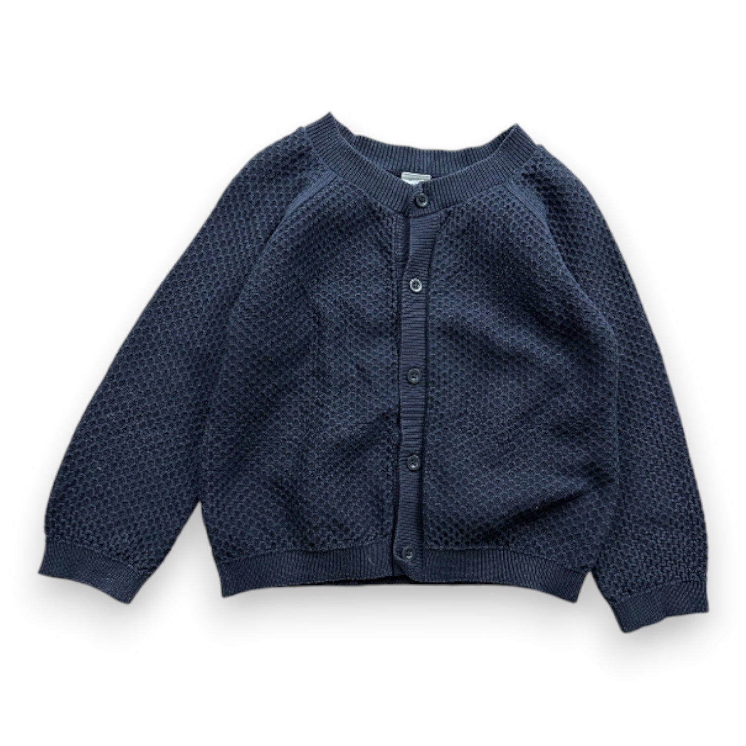 PETIT BATEAU - CARDIGAN - BLEU - 3 ANS