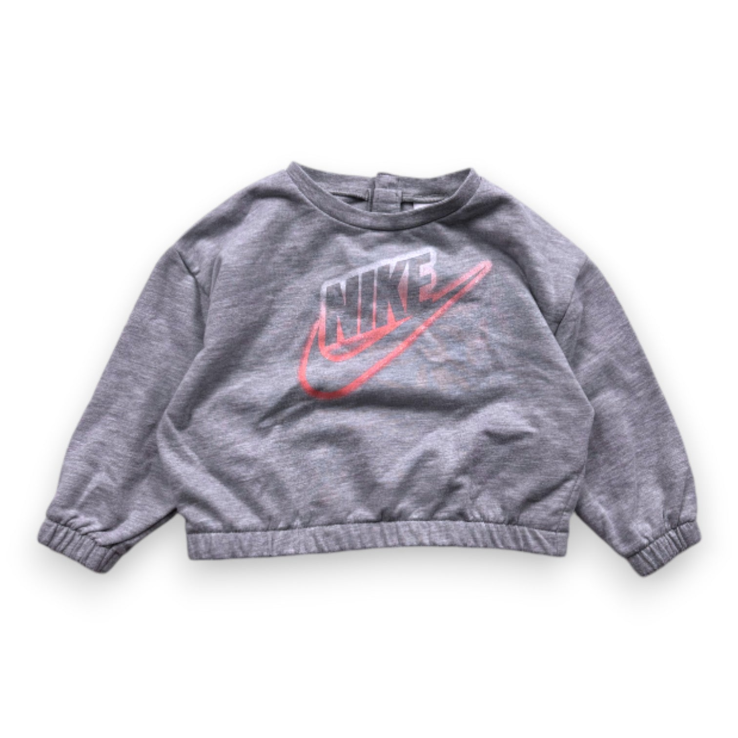 NIKE - Sweat gris avec imprimé - 2 ans