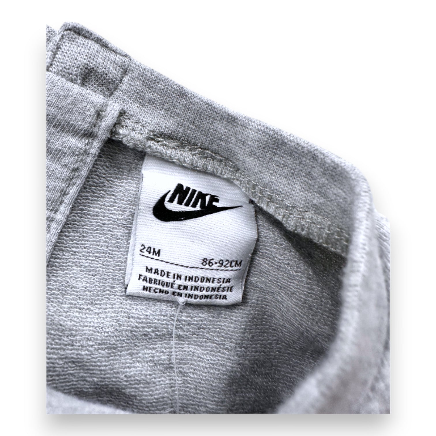 NIKE - Sweat gris avec imprimé - 2 ans