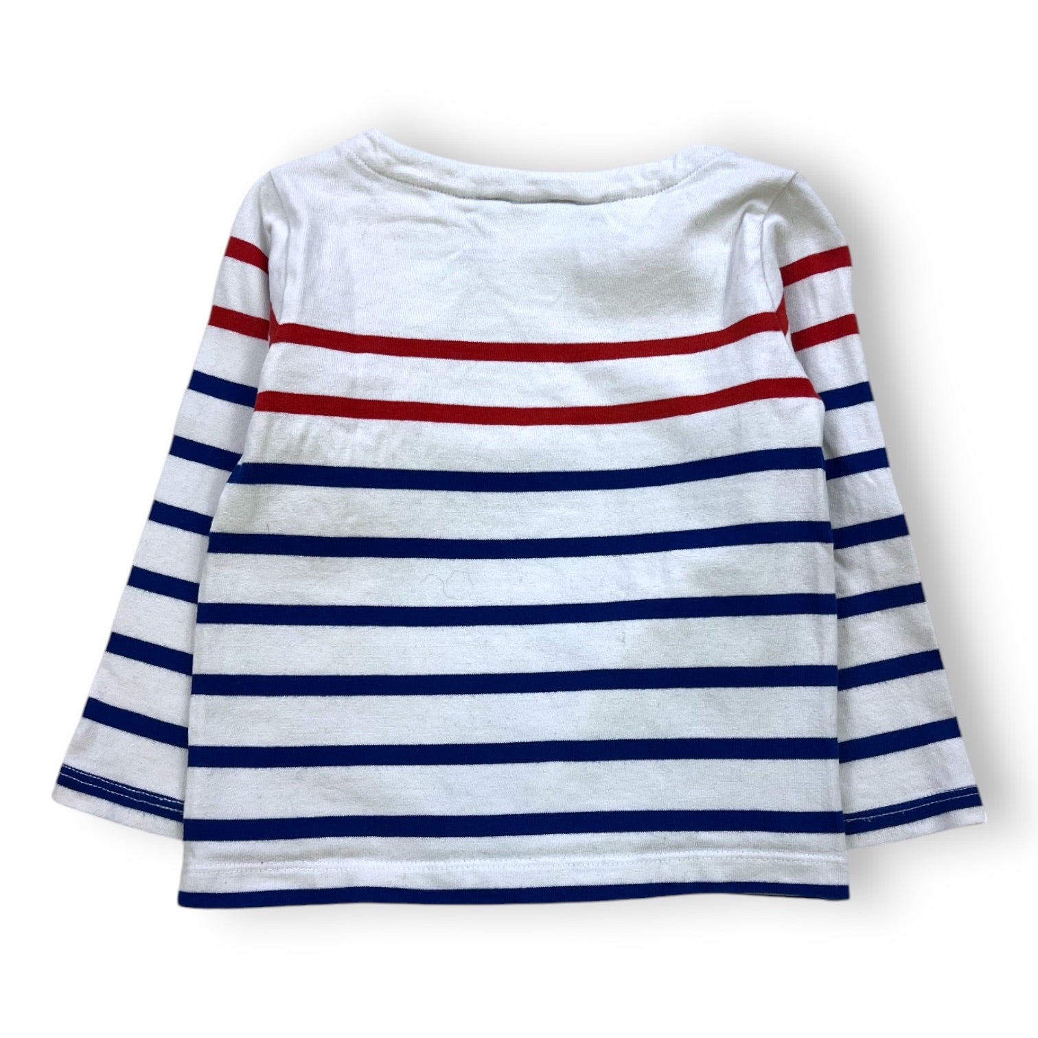 JACADI - T-SHIRT - BLANC, BLEU - 3 ANS