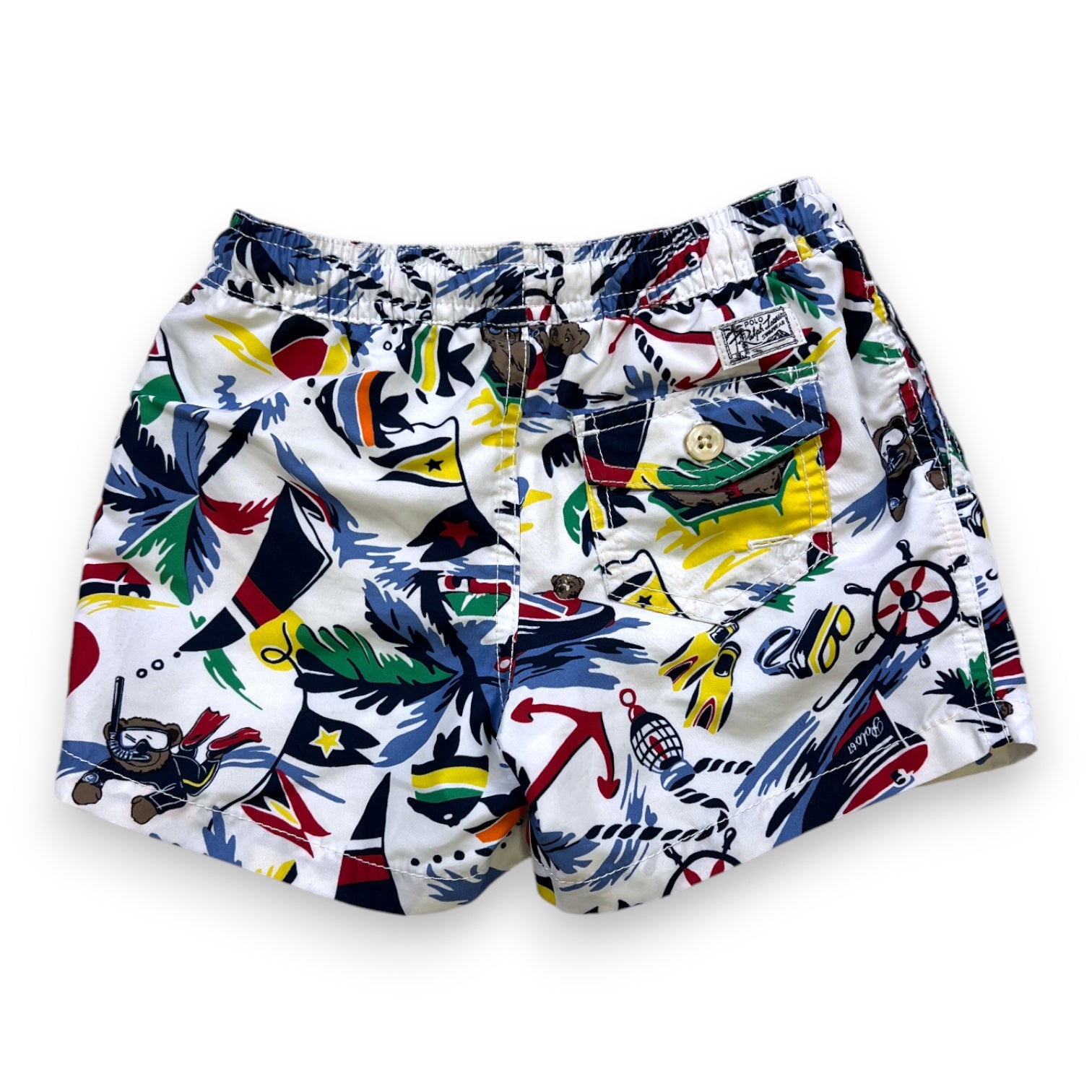 RALPH LAUREN - SHORT DE BAIN - MULTICOLORE - 3 ANS