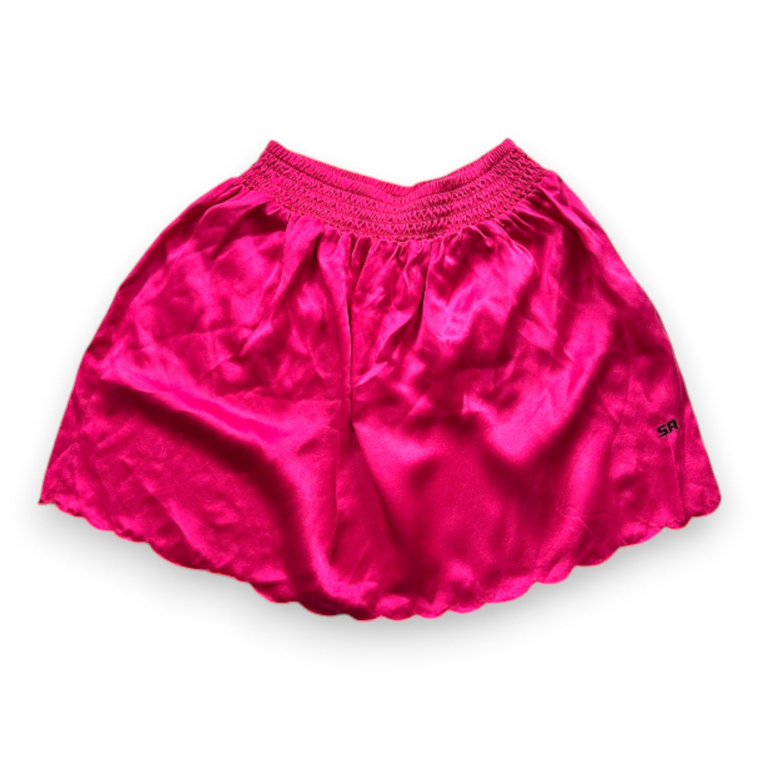 SONIA RYCKIEL - Jupe rose en soie - 6 ans