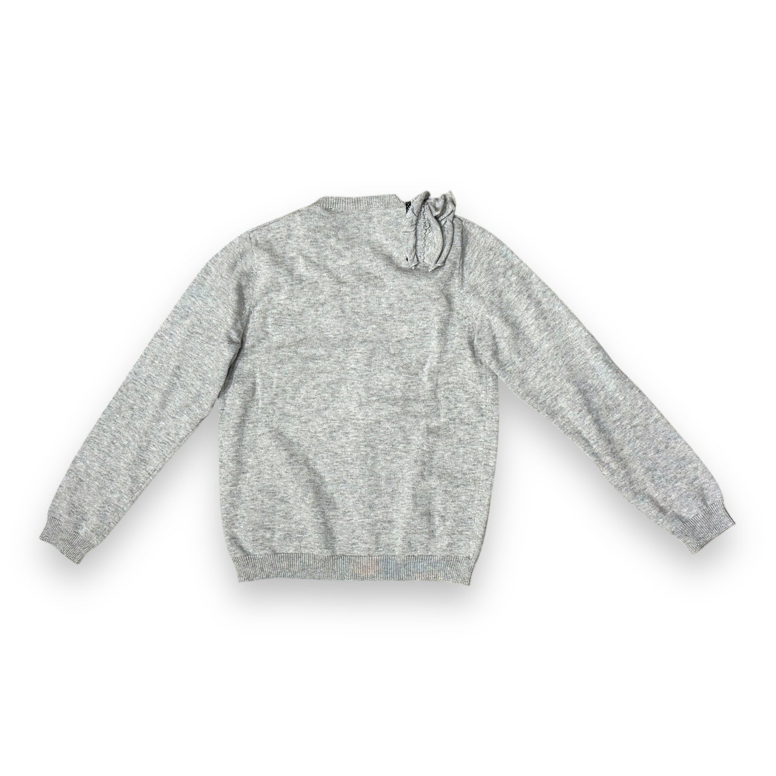 IKKS - CARDIGAN GRIS - 8 ANS