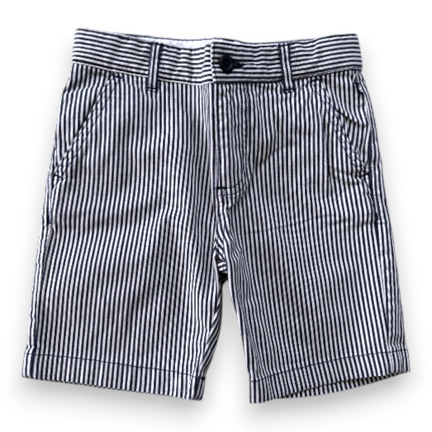 PETIT BATEAU - BERMUDA - NOIR, BLANC - 5 ANS