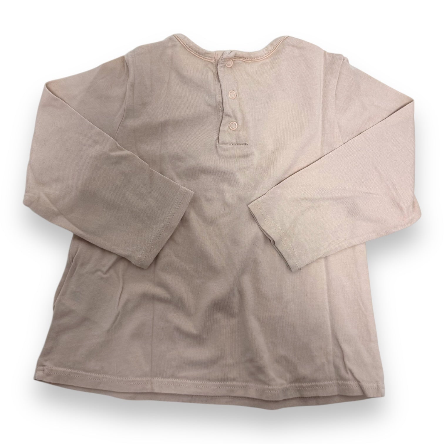 CHLOÉ - T-SHIRT - BEIGE - 12 MOIS