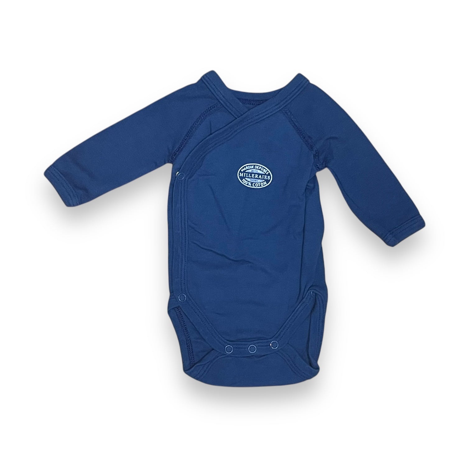 PETIT BATEAU - BODY - BLEU - 1 MOIS