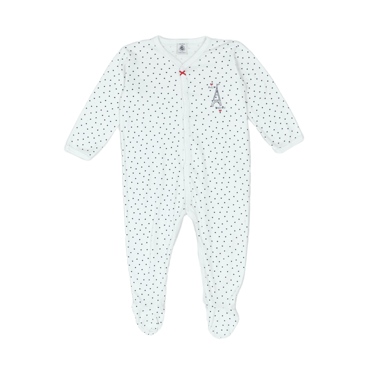 PETIT BATEAU - PYJAMA - BLANC, BLEU - 24 MOIS