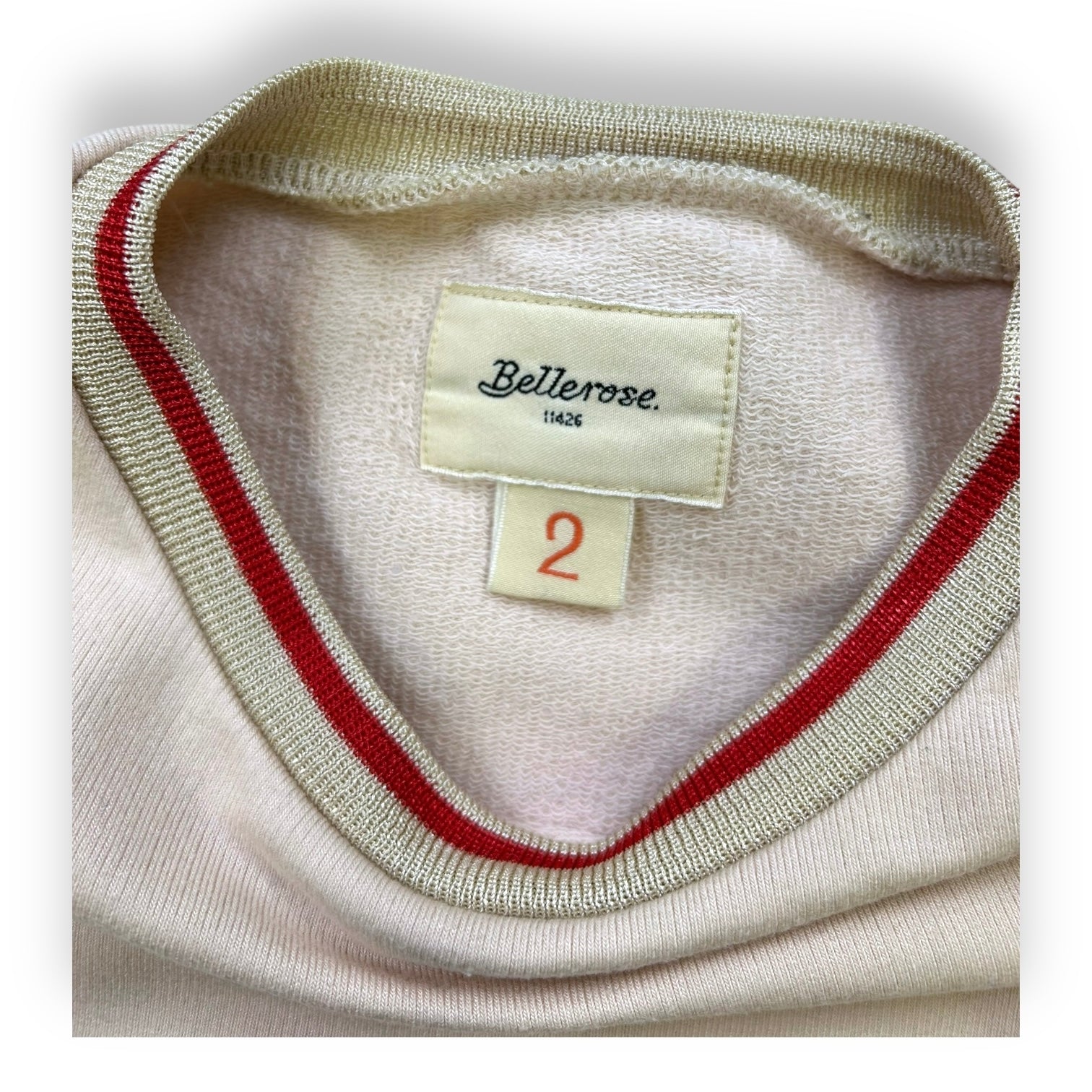 BELLEROSE - SWEAT - ROSE - 24 MOIS