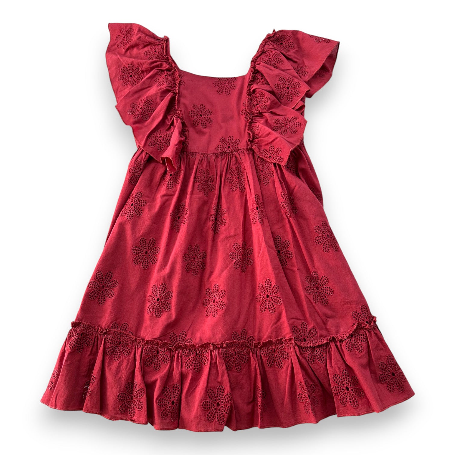 TARTINE & CHOCOLAT - ROBE - ROUGE - 12 ANS