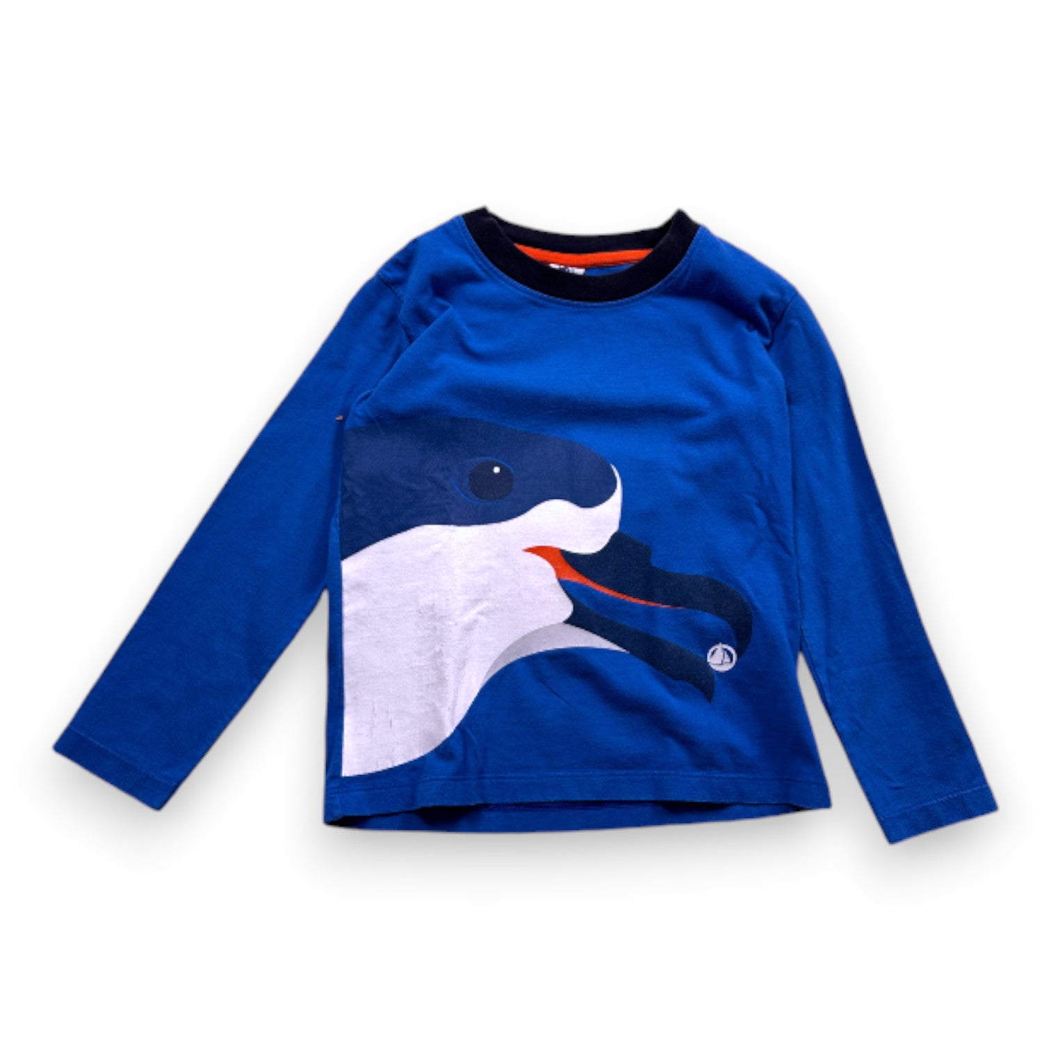 PETIT BATEAU - T-SHIRT - BLANC - 6 ANS