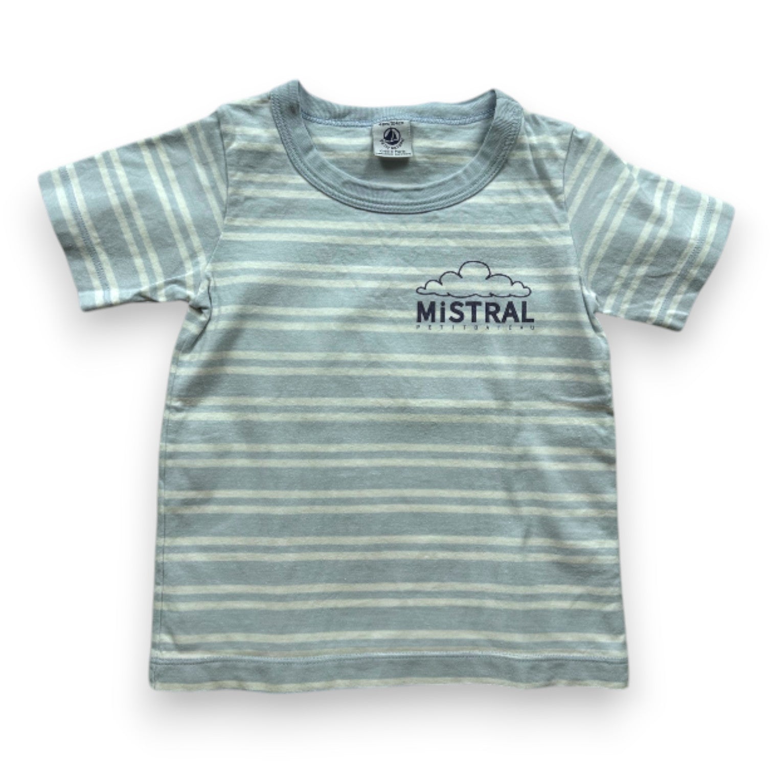 PETIT BATEAU - T-SHIRT - BLANC, BLANC - 4 ANS