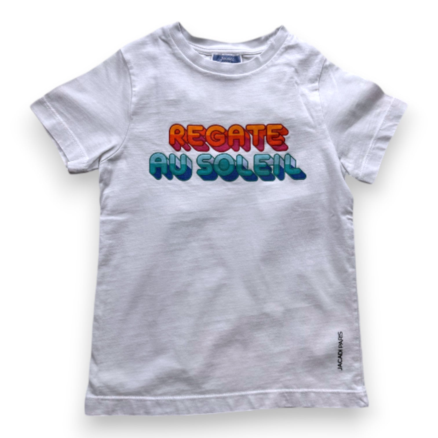 JACADI - T-SHIRT - BLANC - 6 ANS