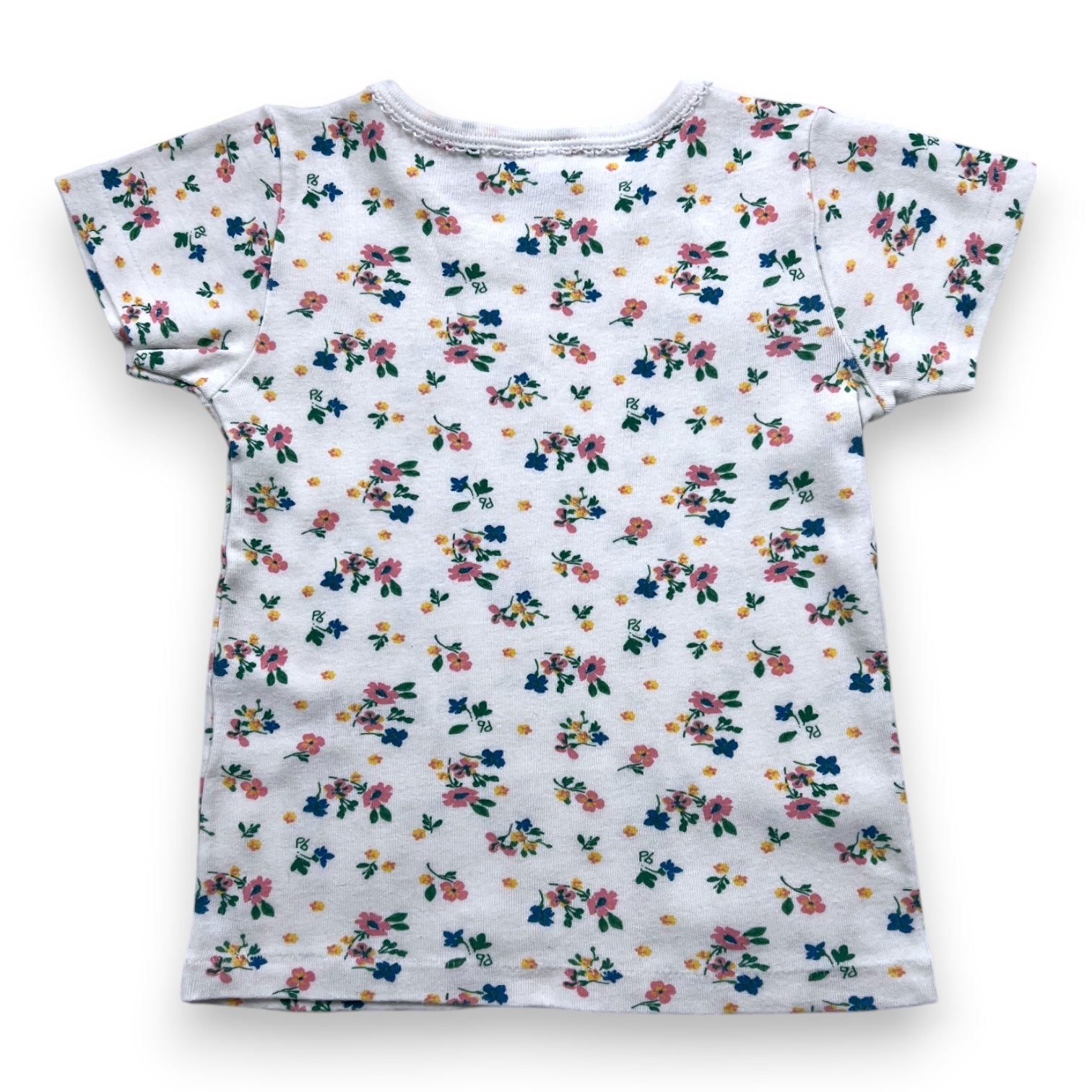 PETIT BATEAU - T-SHIRT - BLANC - 3 ANS