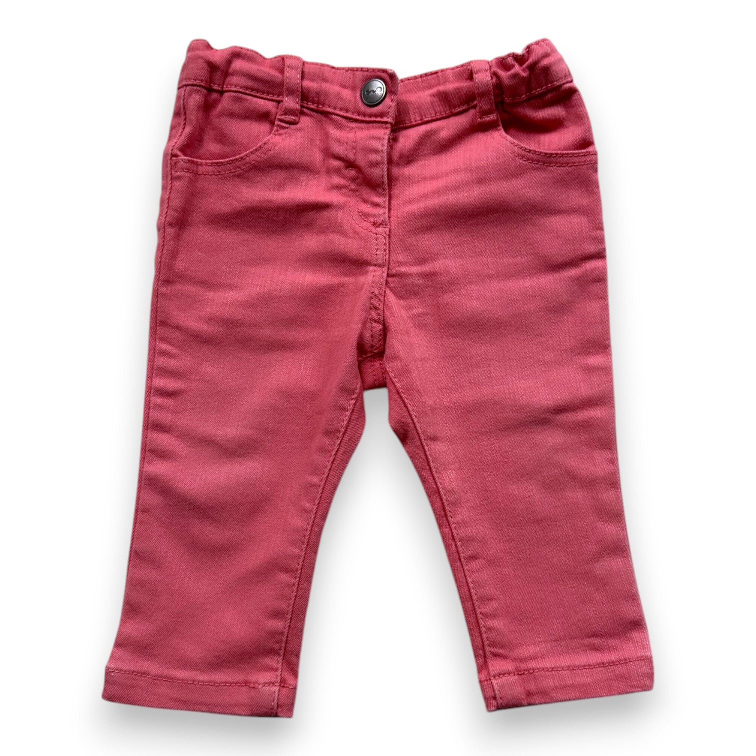 CYRILLUS - PANTALON - ROSE - 9 MOIS