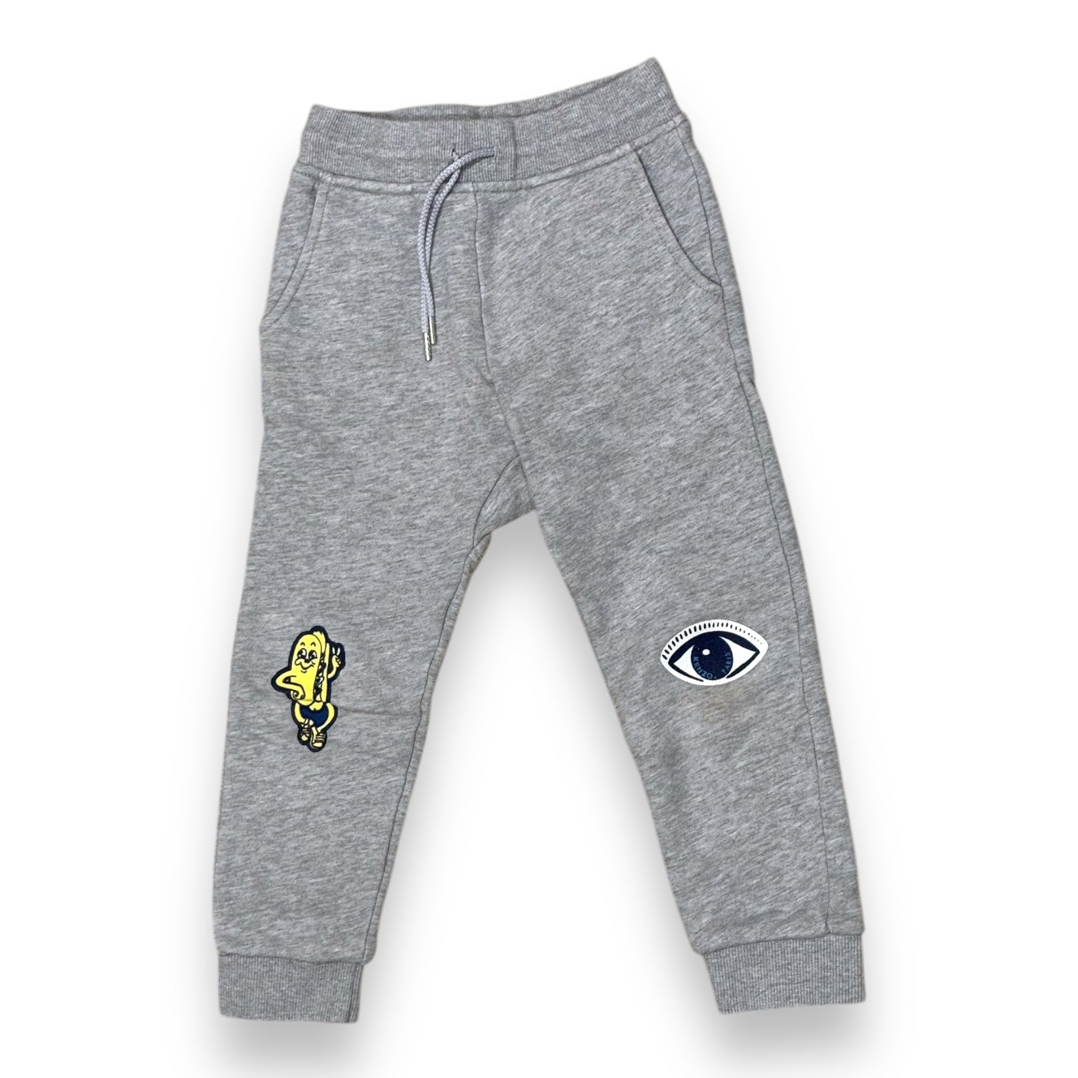 KENZO - Pantalon de jogging gris - 4 ans