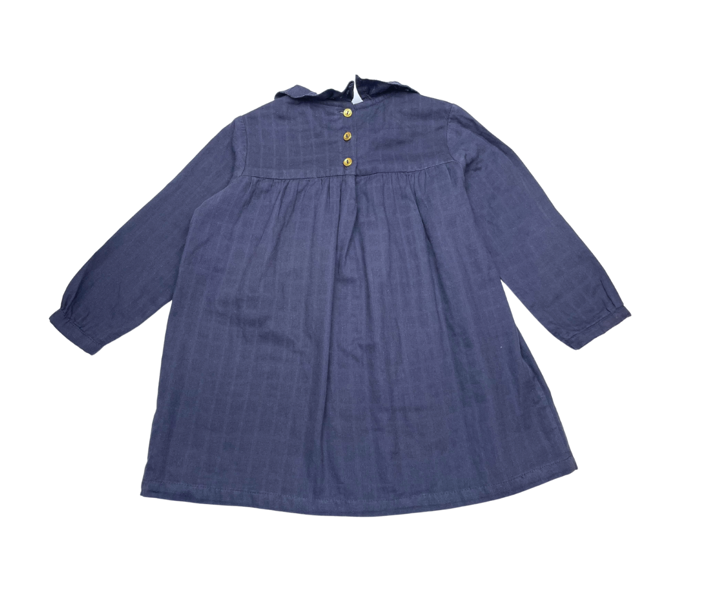 LILI LOTTE - Robe bleue marine - 4 ans