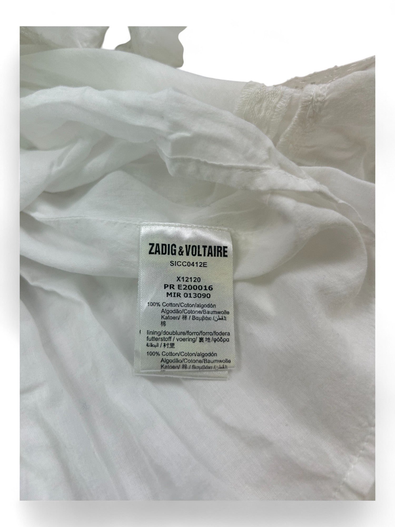 ZADIG & VOLTAIRE - ROBE - 12 ANS