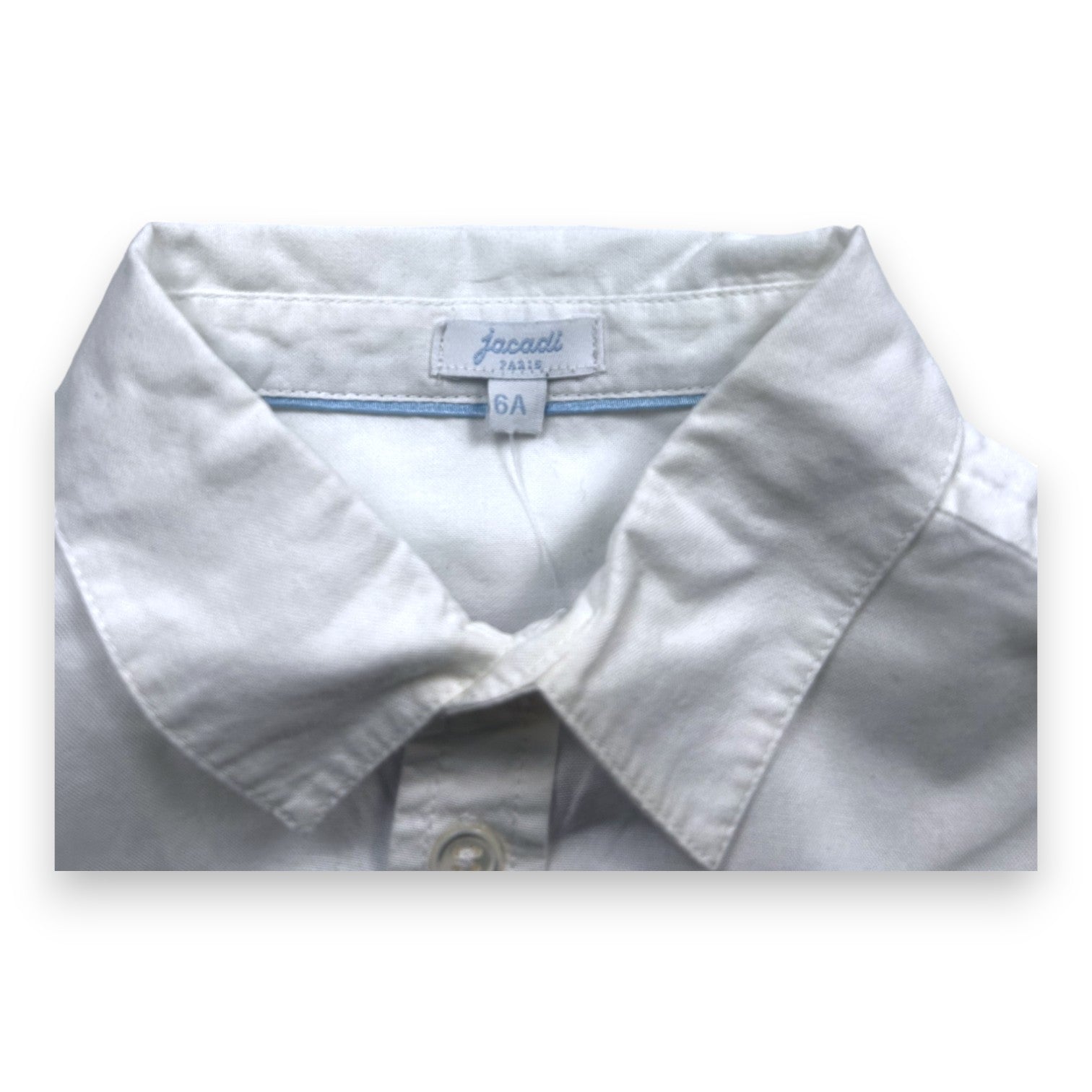 JACADI - Chemise blanche en coton - 6 ans