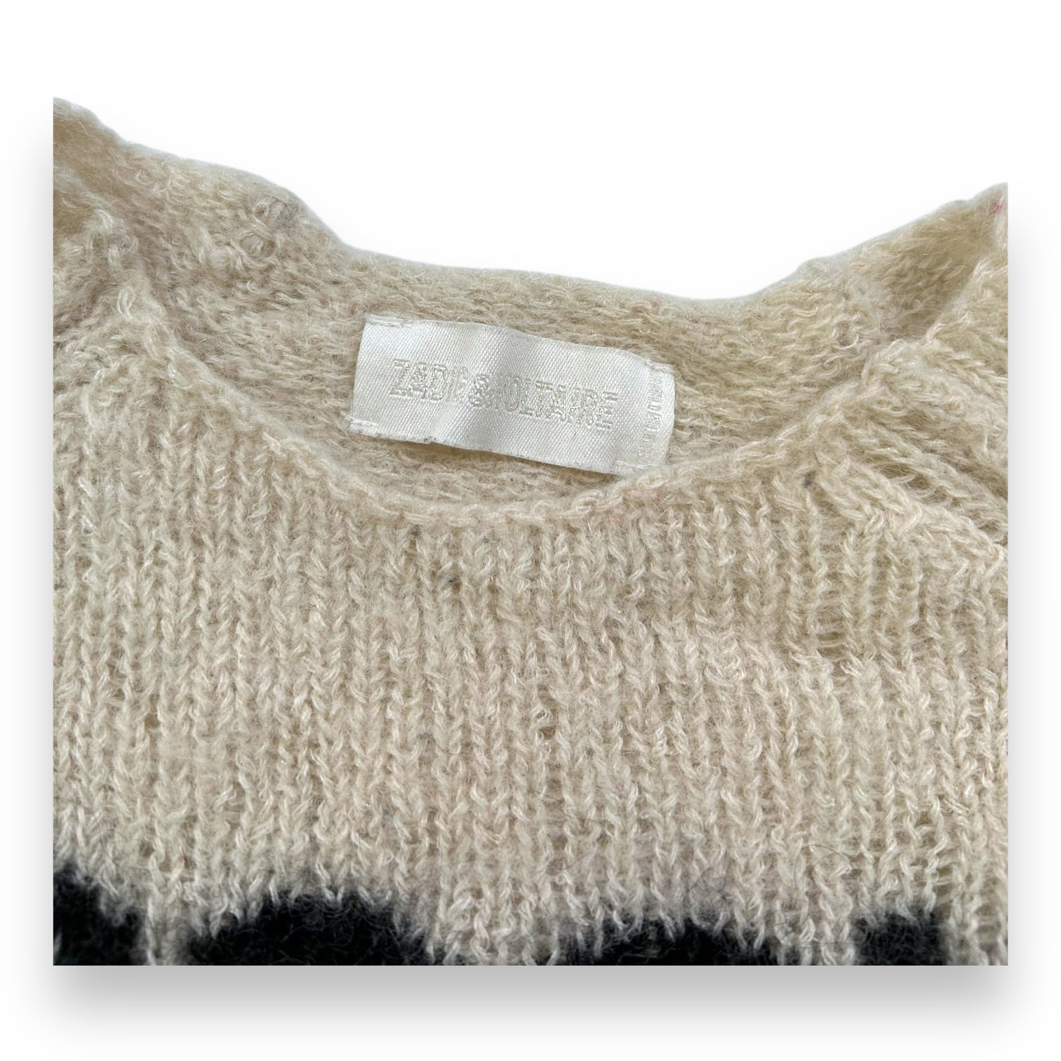 ZADIG & VOLTAIRE - PULL - BEIGE - 6 ANS