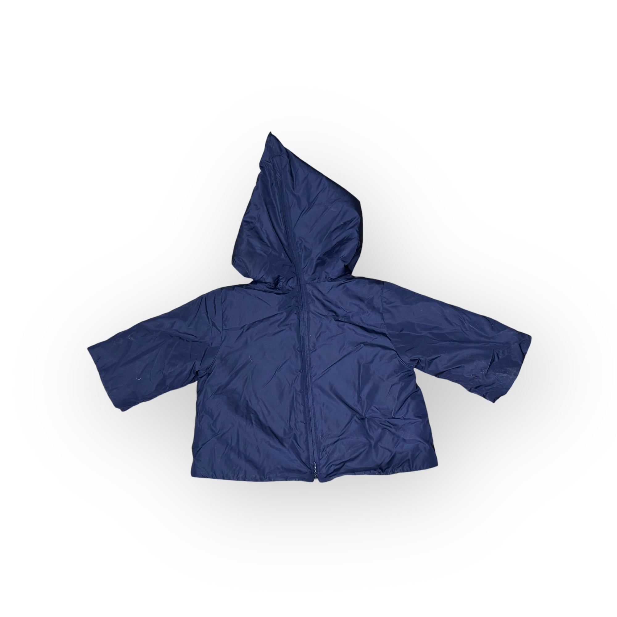 BONTON - MANTEAU BLEU - 6 MOIS