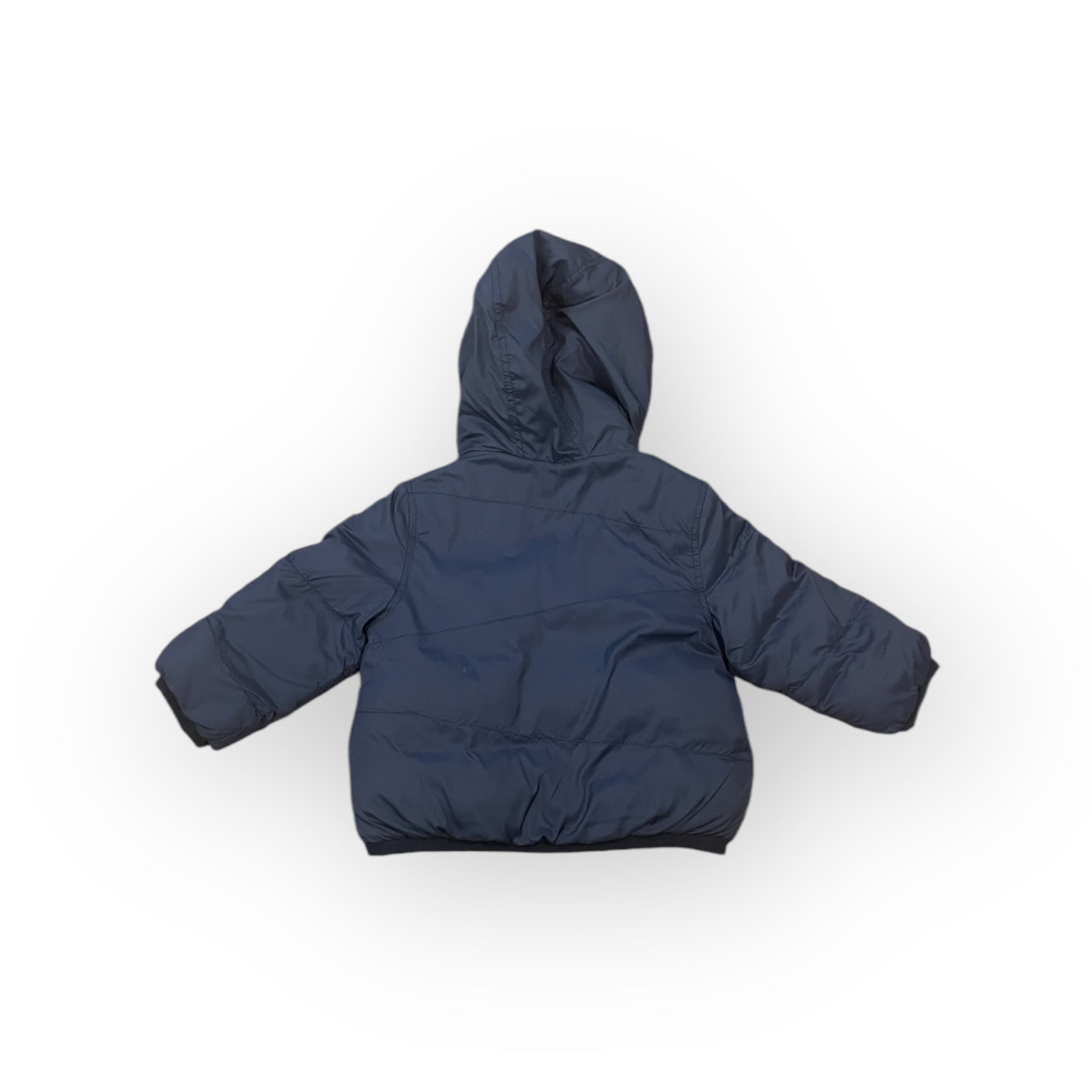 IKKS - MANTEAU BLEU, GRIS - 6 MOIS