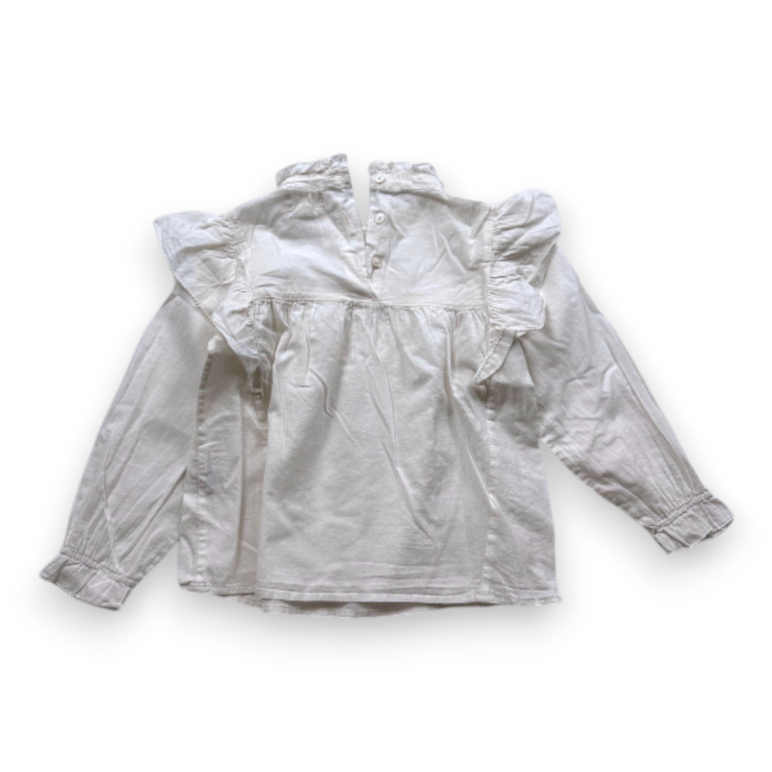 LOUIS LOUISE - BLOUSE - BLANC - 4 ANS