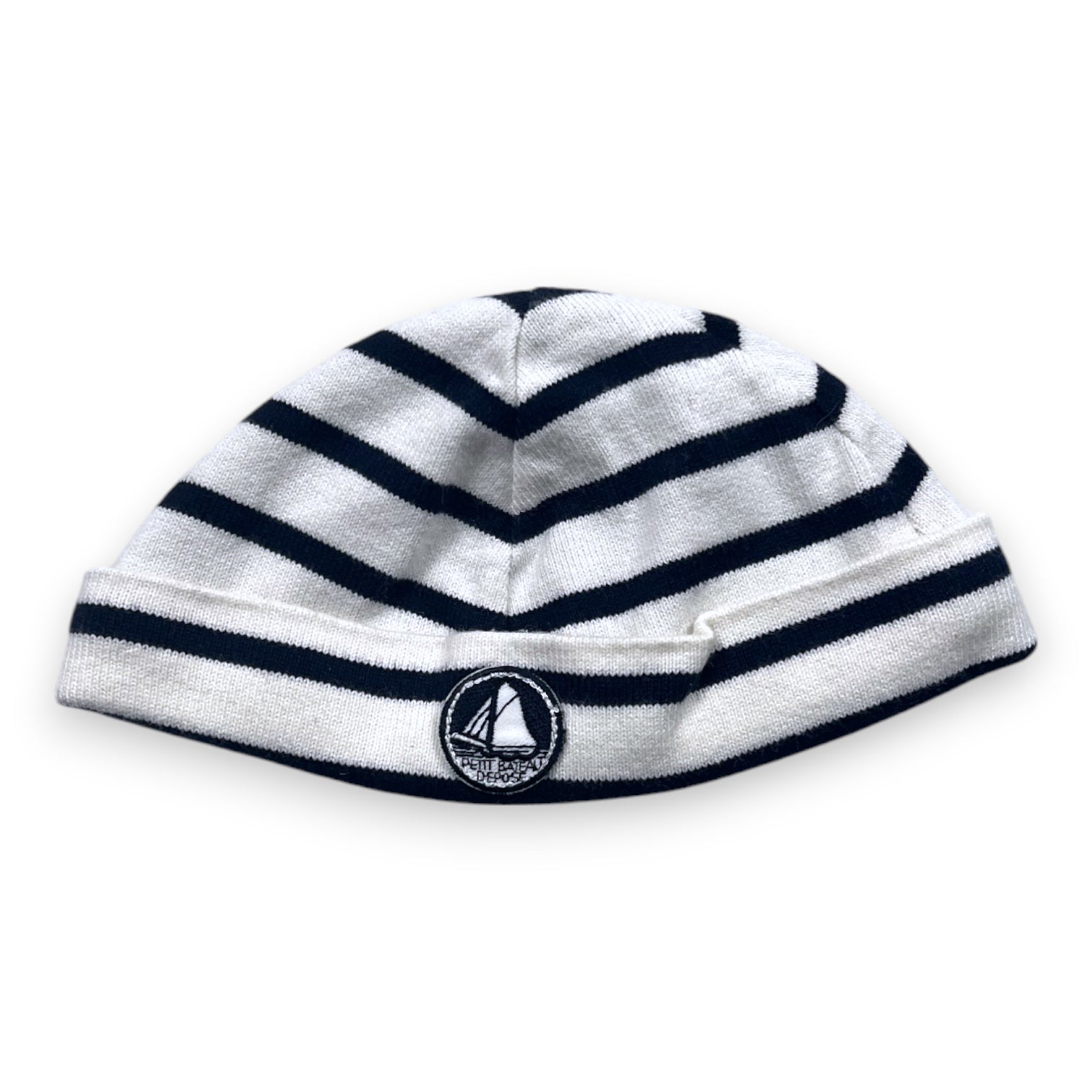 PETIT BATEAU - BONNET - BLEU, BLANC - 0 MOIS