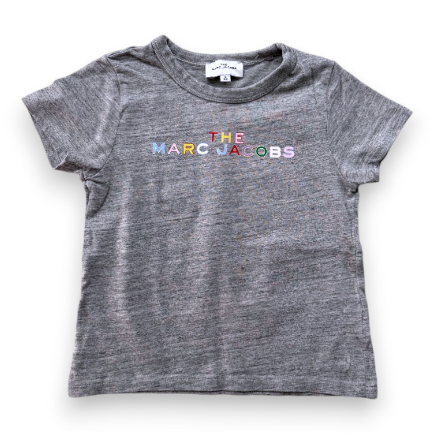 MARC JACOBS - T-SHIRT - GRIS - 3 ANS