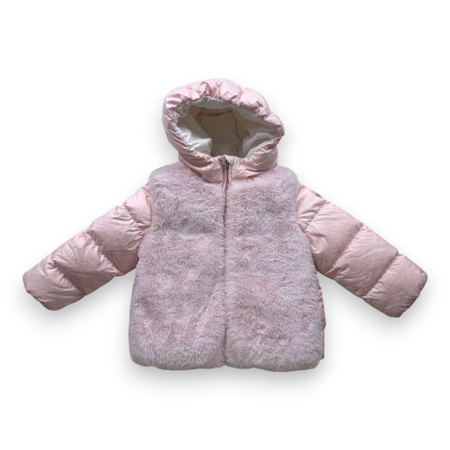 MONCLER - DOUDOUNE - ROSE - 12 MOIS