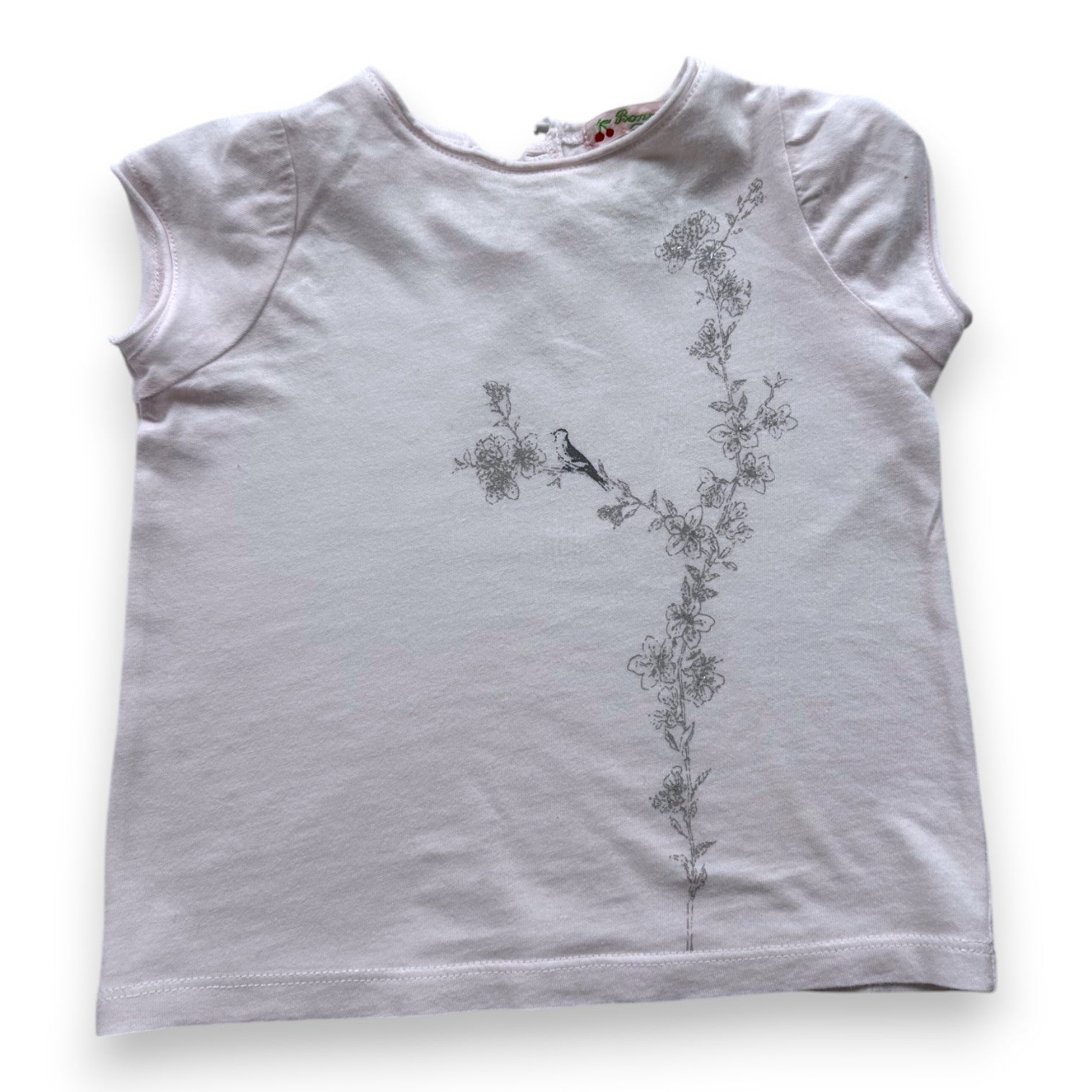 BONPOINT - T-SHIRT - ROSE - 6 MOIS