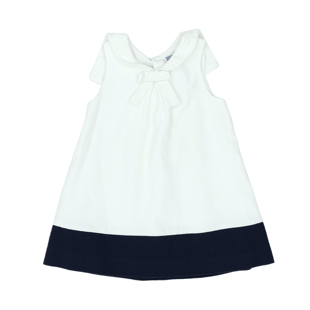 JACADI - ROBE - BLANC, BLEU - 24 MOIS