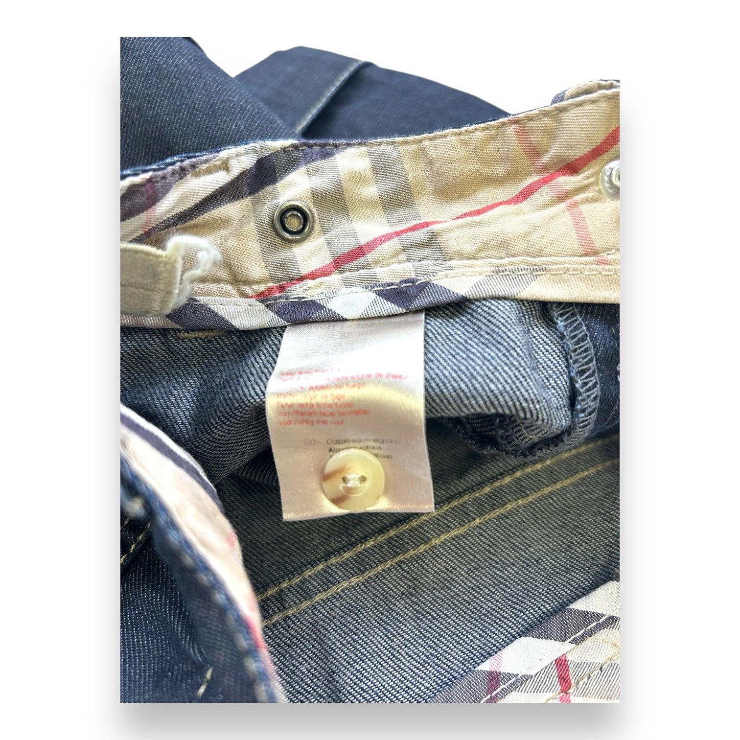 BURBERRY - SHORT - BLEU - 6 ANS