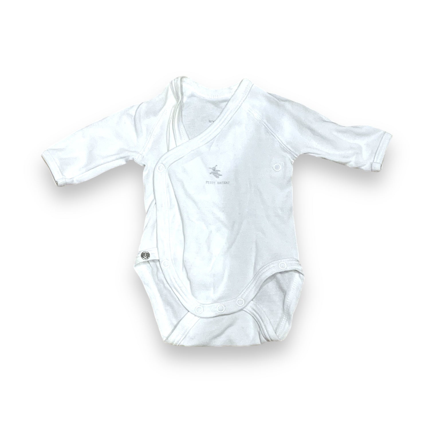 PETIT BATEAU - BODY - BLANC - 1 MOIS