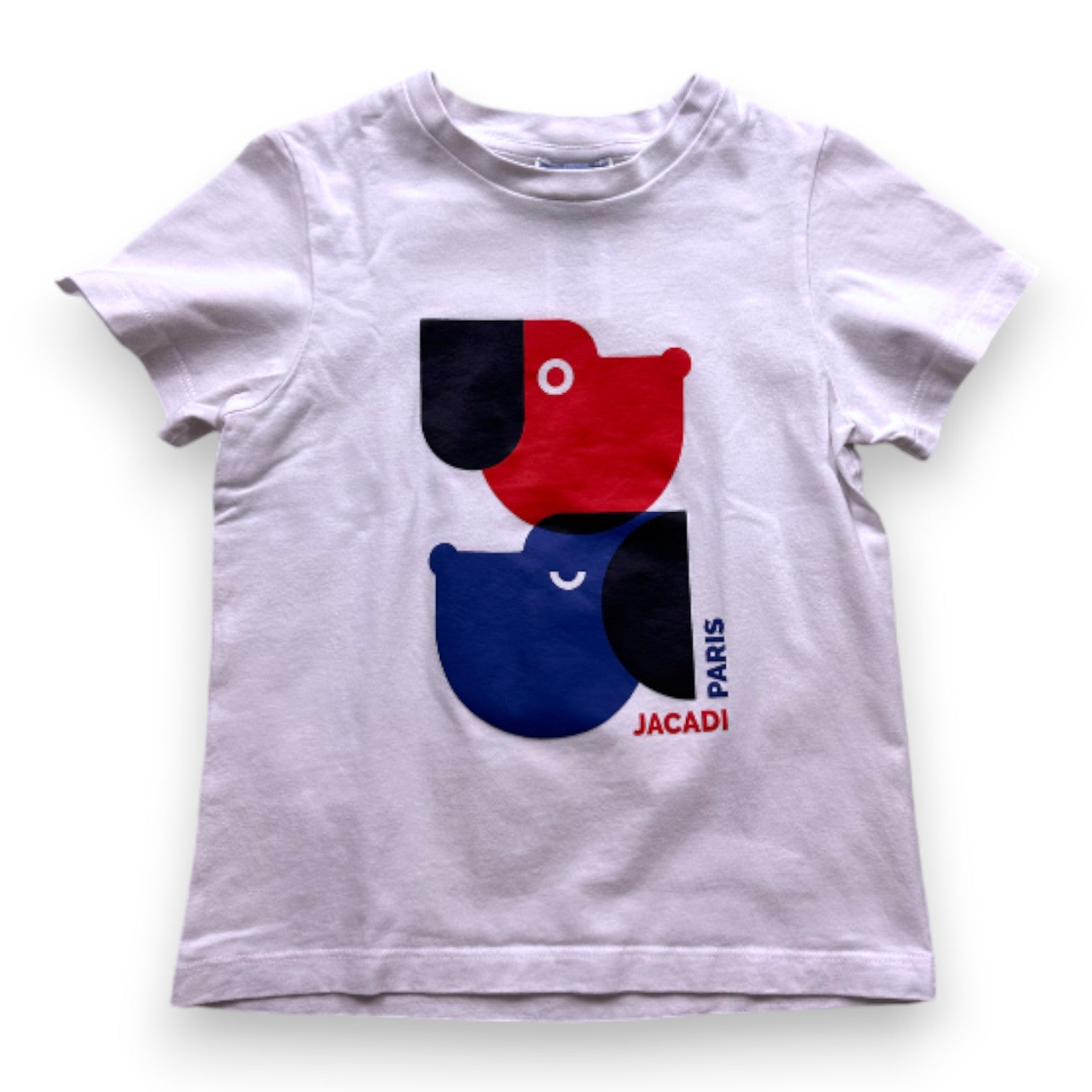 JACADI - T-SHIRT - BLANC - 6 ANS