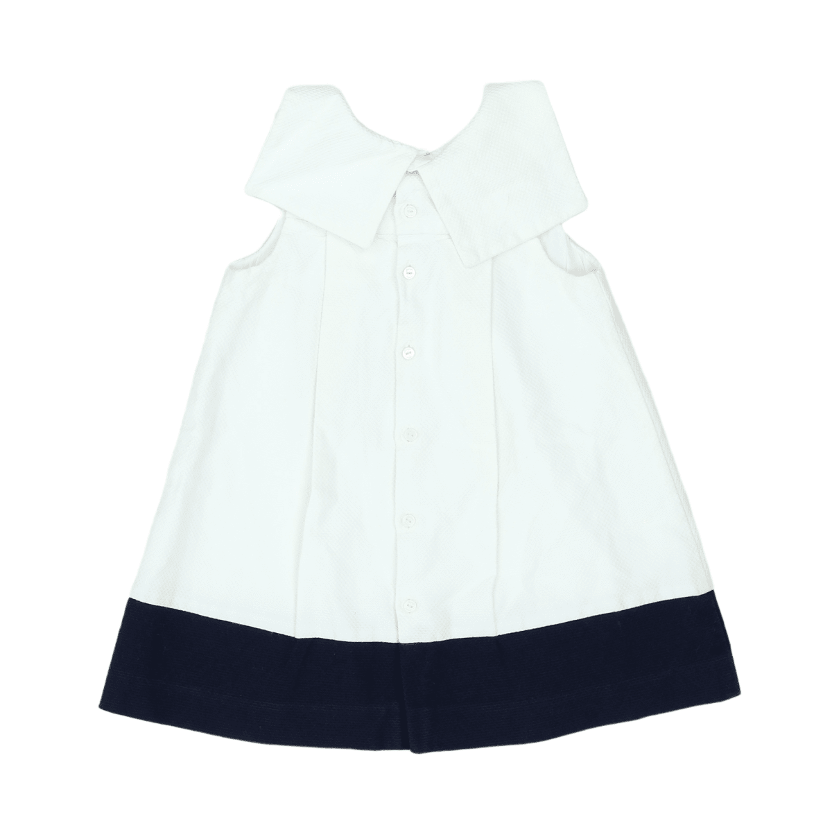 JACADI - ROBE - BLANC, BLEU - 24 MOIS