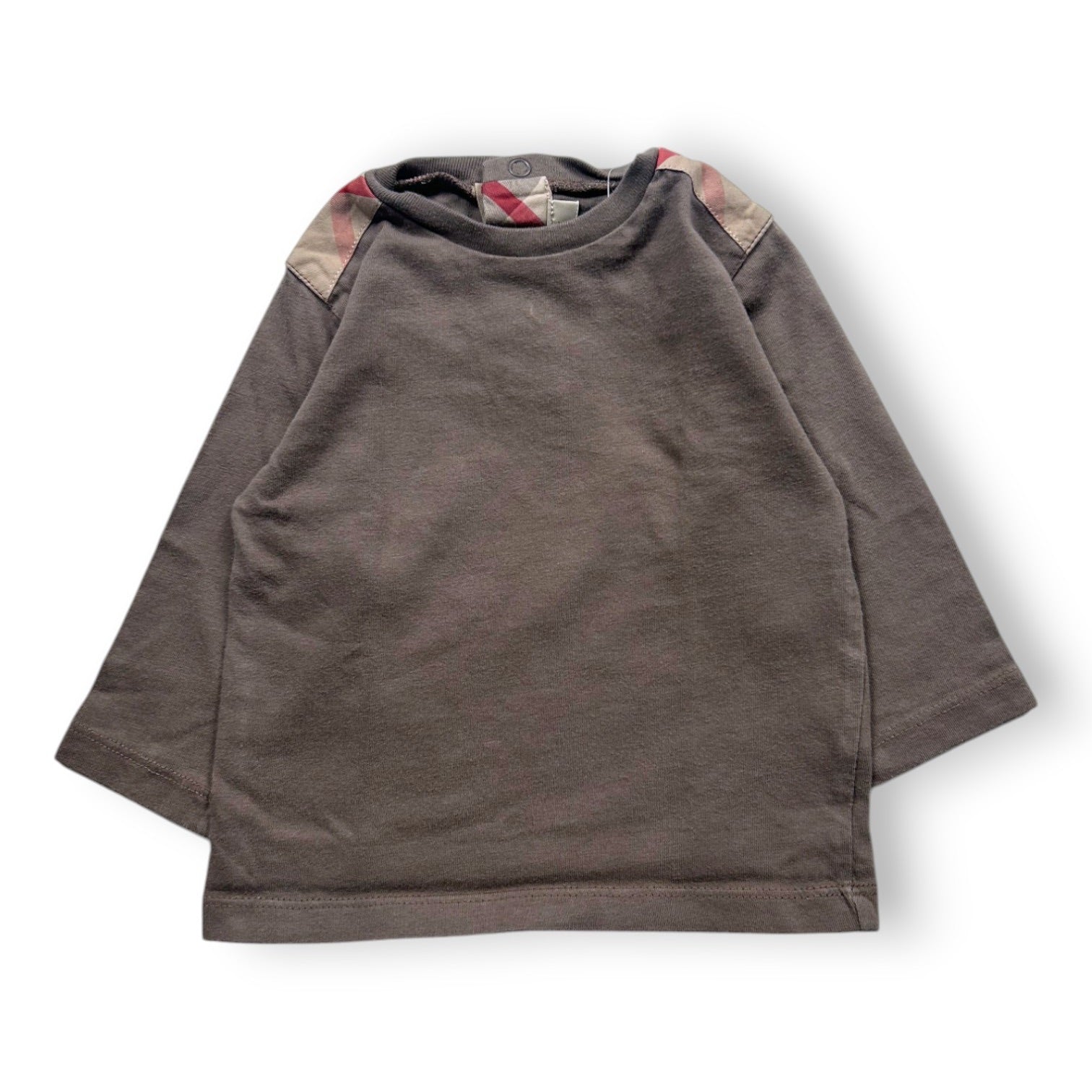 BURBERRY - T-SHIRT - MARRON - 6 MOIS