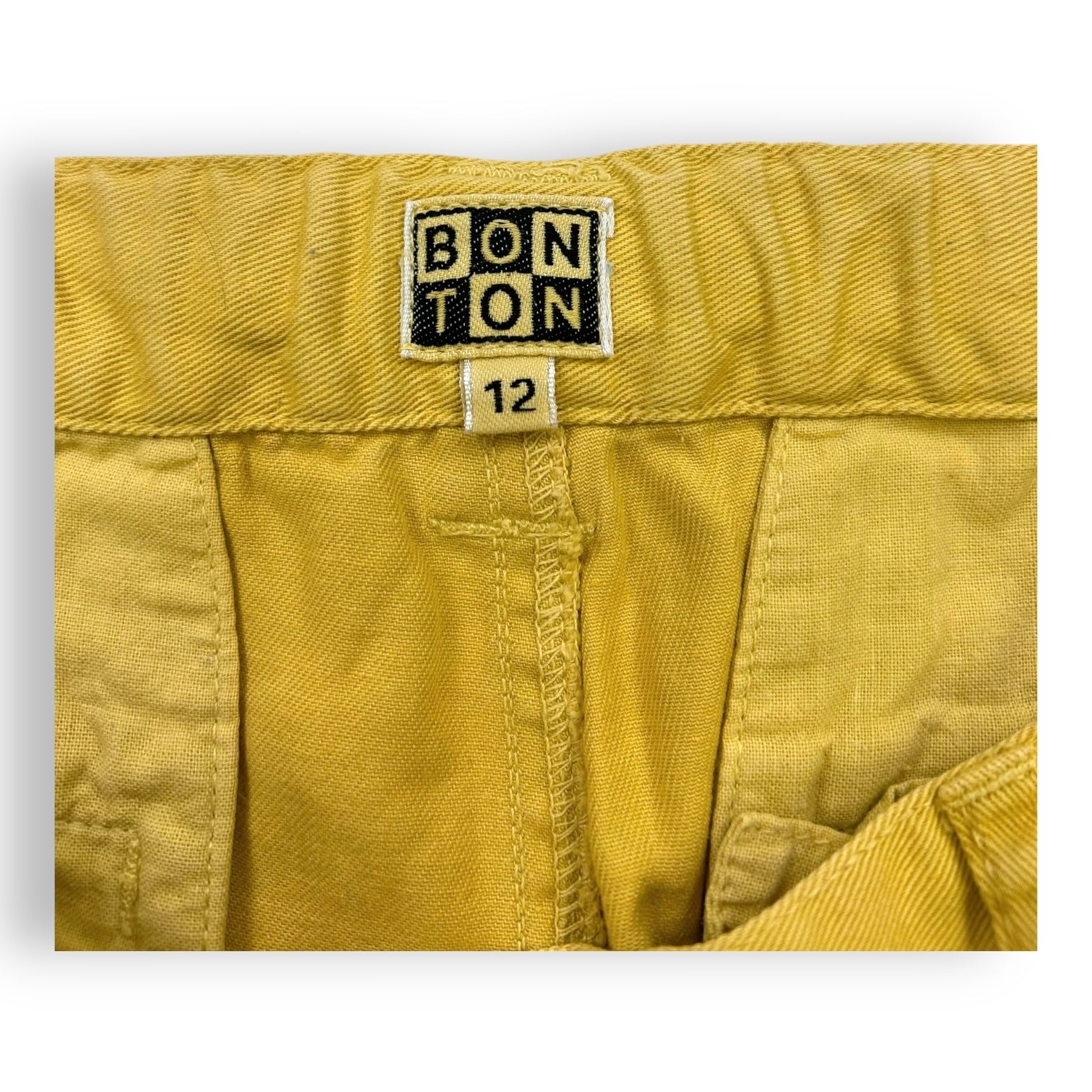 BONTON - SHORT - JAUNE - 12 ANS