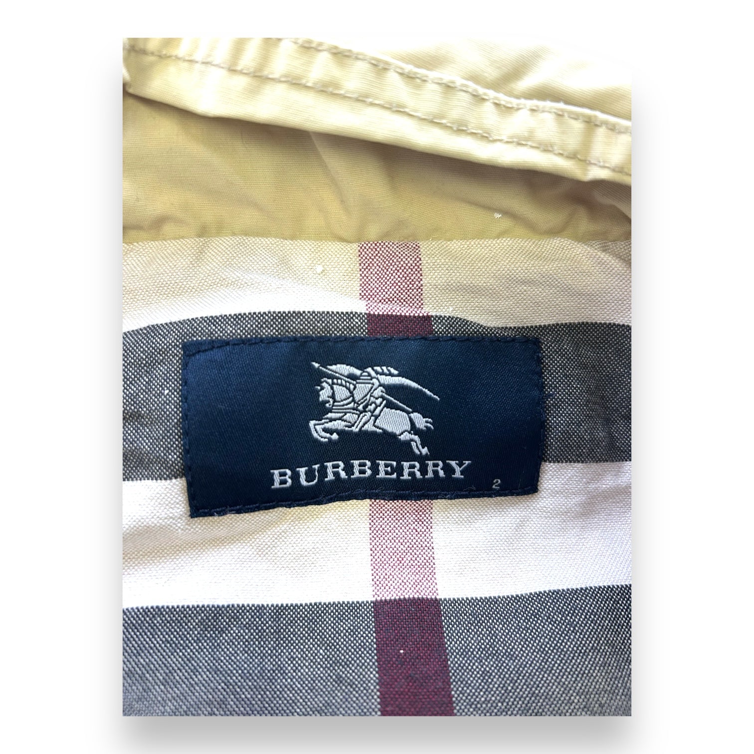 BURBERRY - COUPE-VENT - BEIGE - 24 MOIS